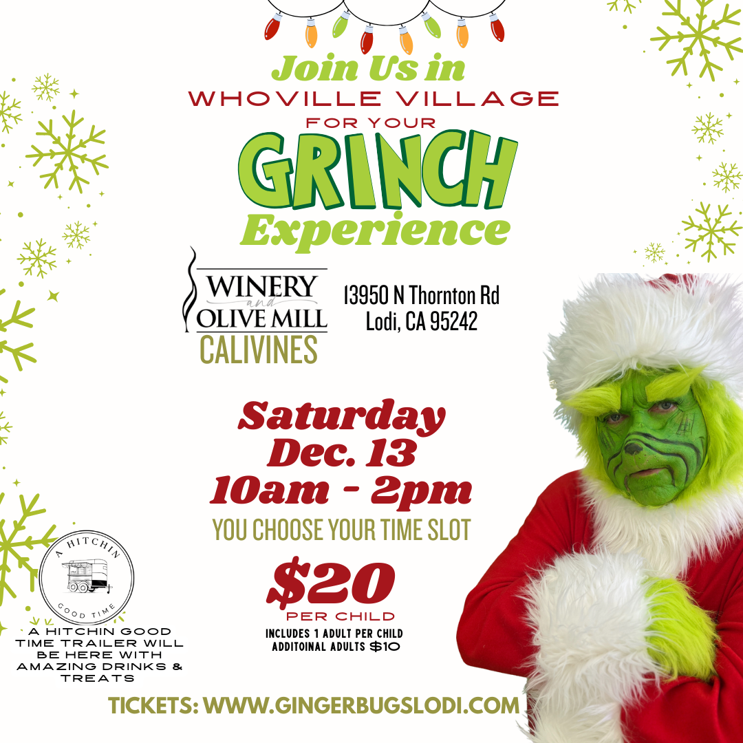 Grinch (8.5 x 11 in) (2) Kids in a ball pit